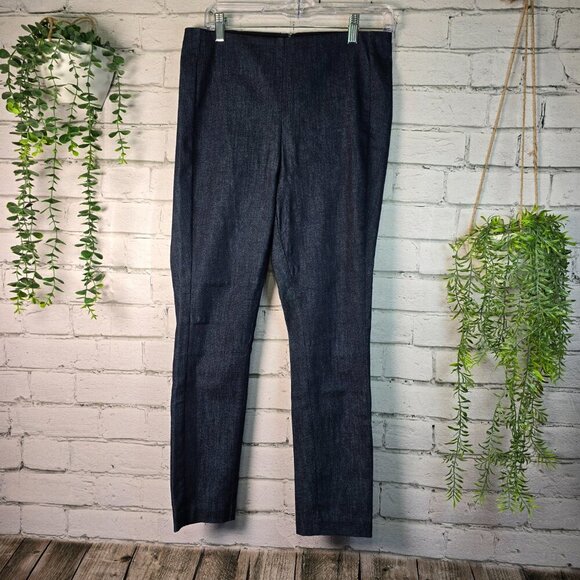 RAG AND BONE SIMONE DENIUM PANT IN INDIGO WOMENS SIZE 10 EUC - Picture 1 of 8